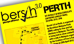 bersih-perth