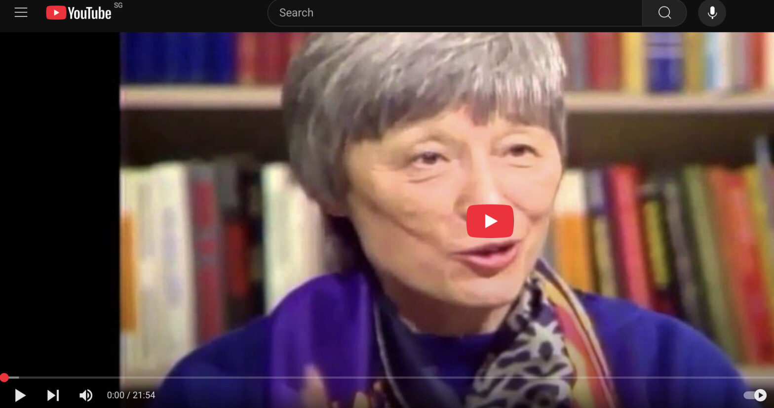 Webster Interview Dr Han Suyin